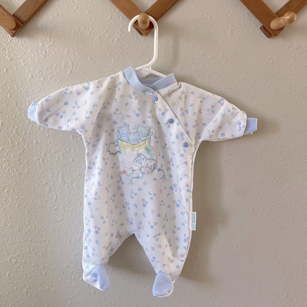 Vintage Newborn Bears PJ